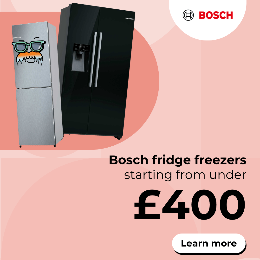 Bosch fridge freezers starting from under £400